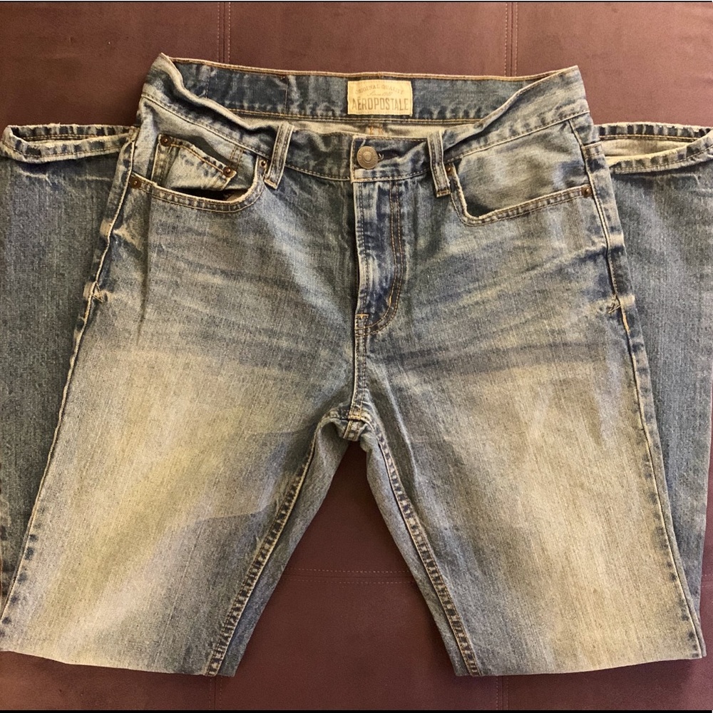 Aeropostale Driggs Slim Bootcut Jeans